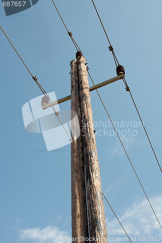 Image of electric pillar