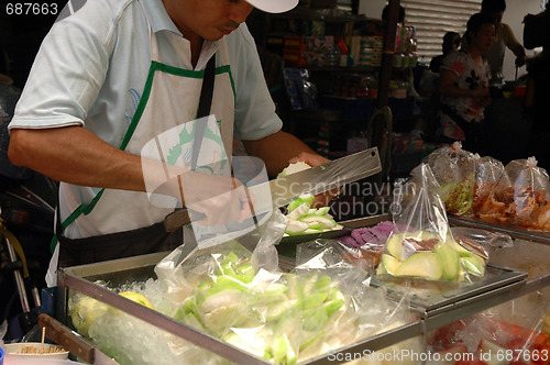 Image of FRUIT SELLER