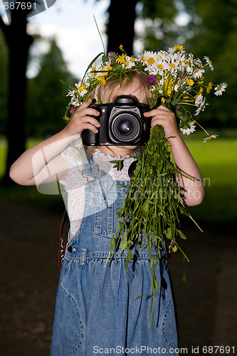 Image of small photographer