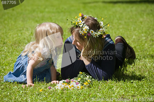 Image of Mum and daughter