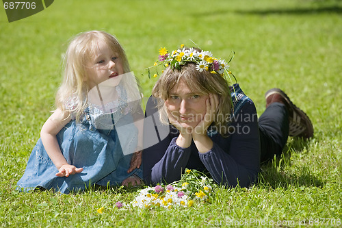 Image of Mum and daughter