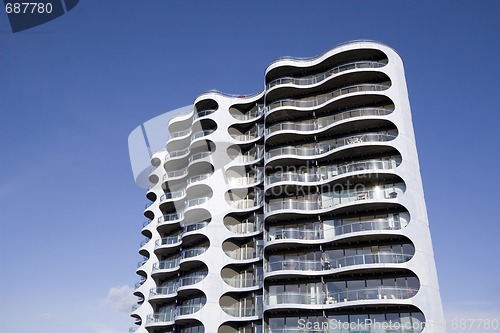 Image of Modern apartment tower