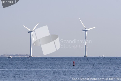 Image of Ocean windmills