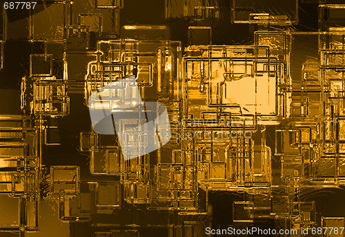 Image of abstract gold background