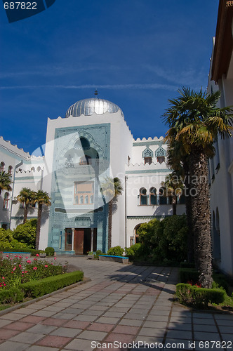 Image of Dyulber palace in Gaspra, Crimea
