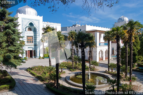 Image of Dyulber palace in Gaspra, Crimea