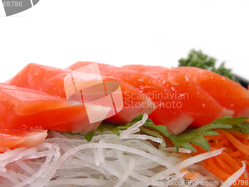 Image of Salmon sashimi