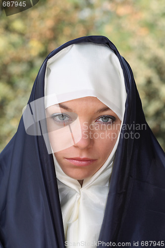 Image of Beautiful nun