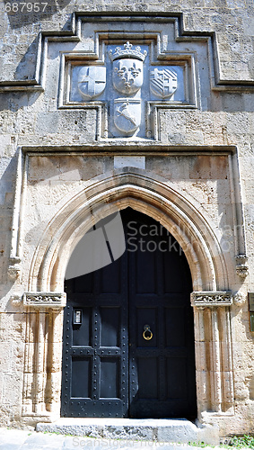 Image of Old fortress door