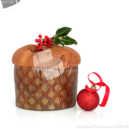 Image of Christmas Panetone Cake