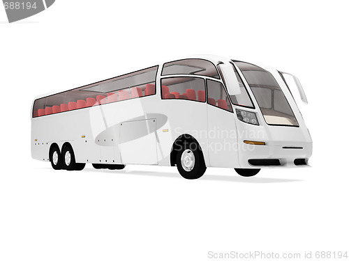 Image of Future bus isolated view
