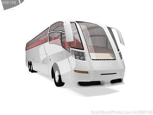 Image of Future bus isolated view