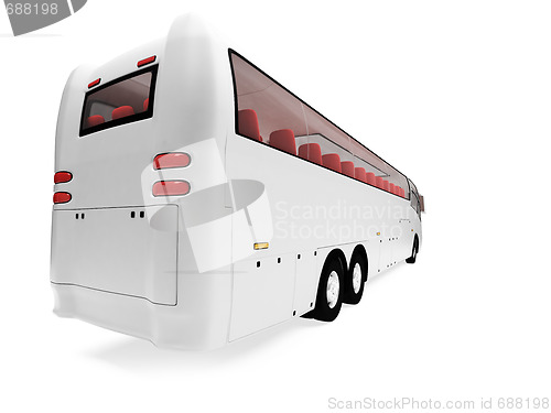 Image of Future bus isolated view