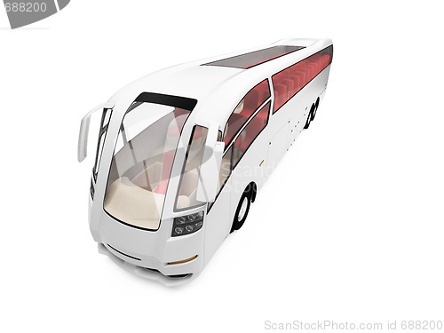 Image of Future bus isolated view
