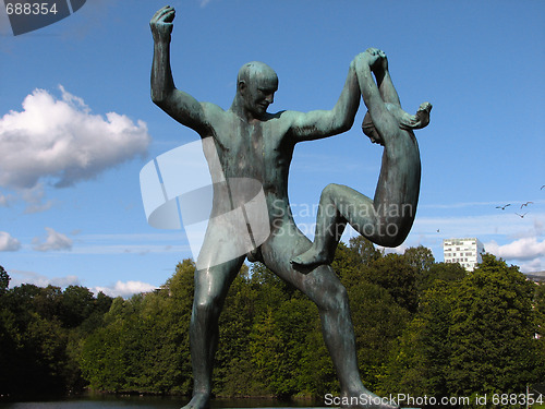 Image of Vigeland park Oslo