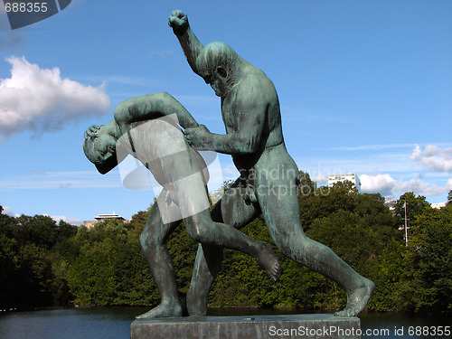 Image of Vigeland park Oslo