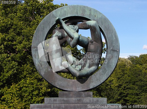 Image of Vigeland park Oslo