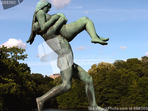 Image of Vigeland park Oslo