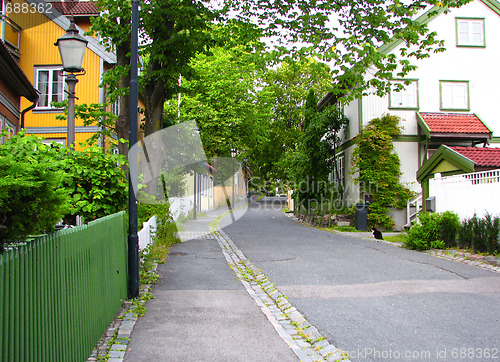 Image of Old street - Oslo, Norway