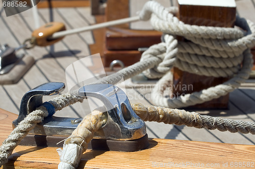 Image of Sailboat detail