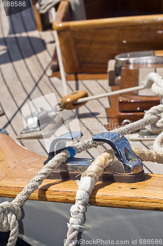 Image of Sailboat detail