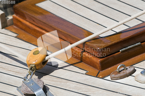 Image of Sailboat detail