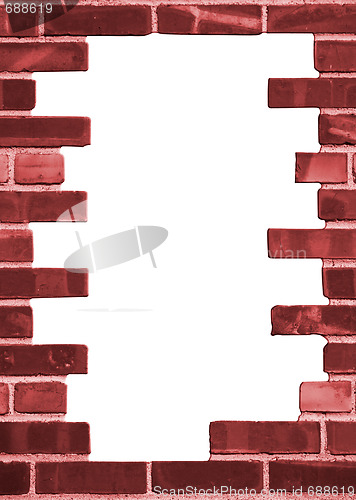 Image of Brick Wall Background Texture