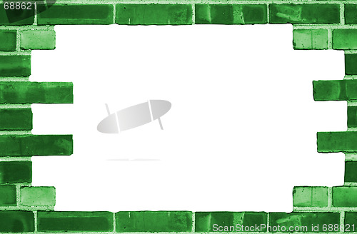 Image of Brick Wall Background Texture