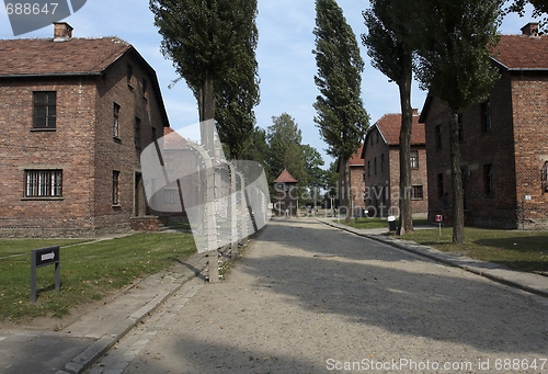 Image of Auschwitz concentration camp