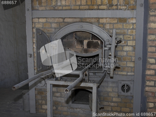 Image of Crematorium in Ravenbruck concentration camp