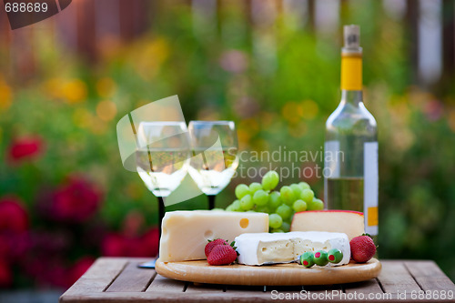 Image of Wine & Cheese Garden Party