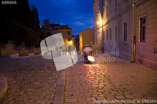 Image of Evening in urban Rovinj