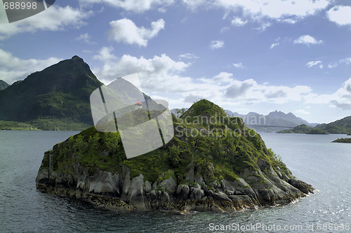 Image of island on sae VesterŒlen