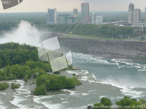 Image of Aerial View Of The Niagara Falls