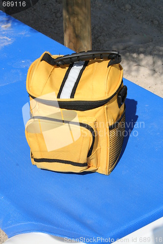 Image of Bag on sunbed