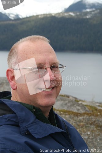 Image of Senior Smiling Outdoors