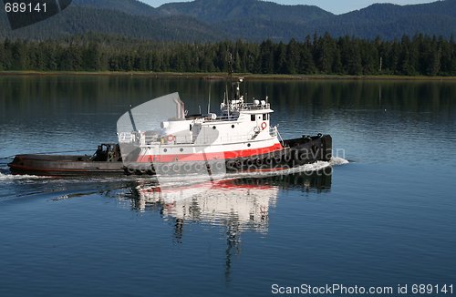 Image of Tug Boat in Alaska