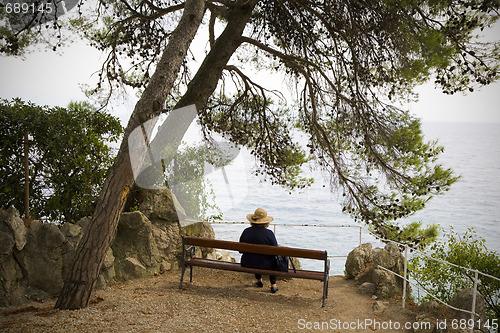 Image of Female by the sea