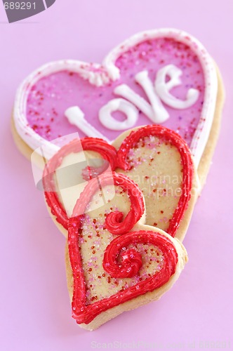 Image of Valentines cookies