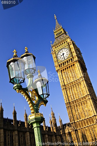 Image of Big Ben and Palace of Westminster