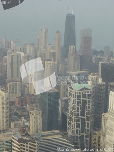 Image of Aerial View Of Chicago, USA