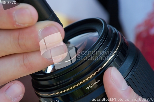 Image of Lens Cleaning