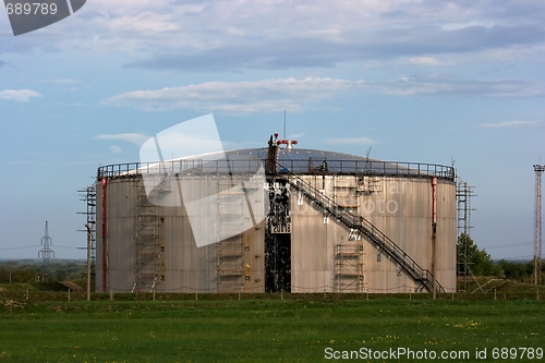 Image of Oil Silo