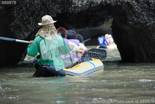 Image of Canoeing, Krabi, Thailand, August 2007