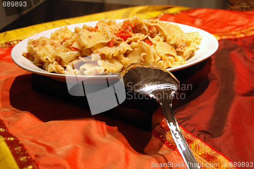 Image of Tuna Pasta, Italian Table, December 2007