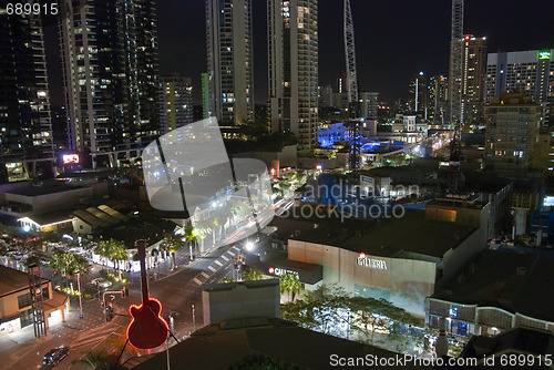 Image of Surfers Paradise by Night, Australia, August 2009