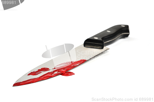 Image of Knife with Blood
