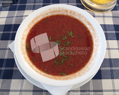 Image of Tomato soup