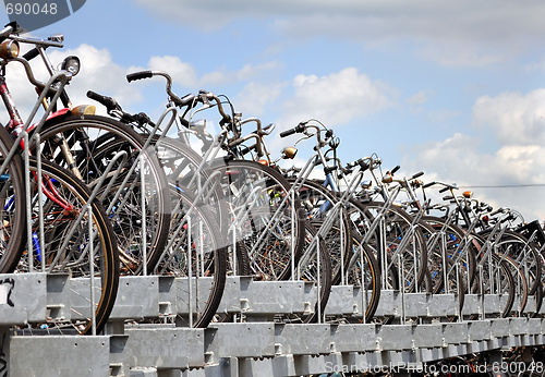 Image of Bicycle parking in Amsterdam