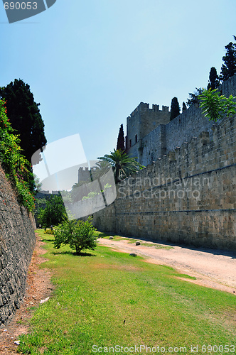 Image of Rhodes fortress.